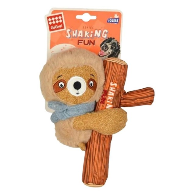 Gigwi Sesli Peluş Tembel Hayvan Köpek Oyuncağı 20 cm