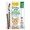 GimCat Kuzu Etli ve Tavuklu Tahılsız Kedi Ödül Çubukları 4lü 20gr
