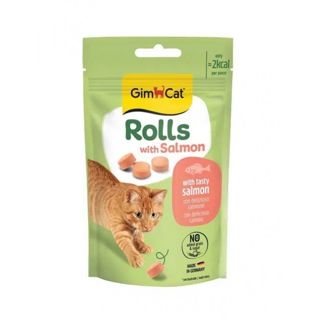 Gimcat Rolls Somonlu Kedi Ödül Kurabiyesi 50 Gr