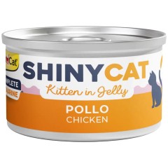 GimCat Shinycat Jelly Jöle içinde Kitten Tavuklu Yavru Kedi Konservesi 70 Gr