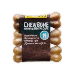 GimDog Mordimi Press Köpek Ödül Kemiği (3lü) 9cm Natural