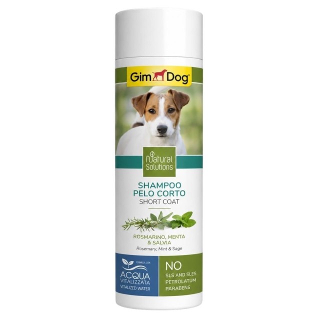 GimDog Natural Solutions Kısa Tüylü Köpek Şampuanı 250 ml