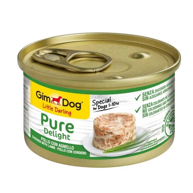 Gimdog Pure Delight Kuzulu Tavuklu Konserve 150 Gr