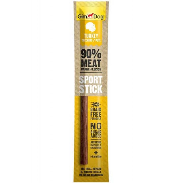 GimDog Sport Stick Hindi Etli Köpek Ödül Çubuğu 12gr