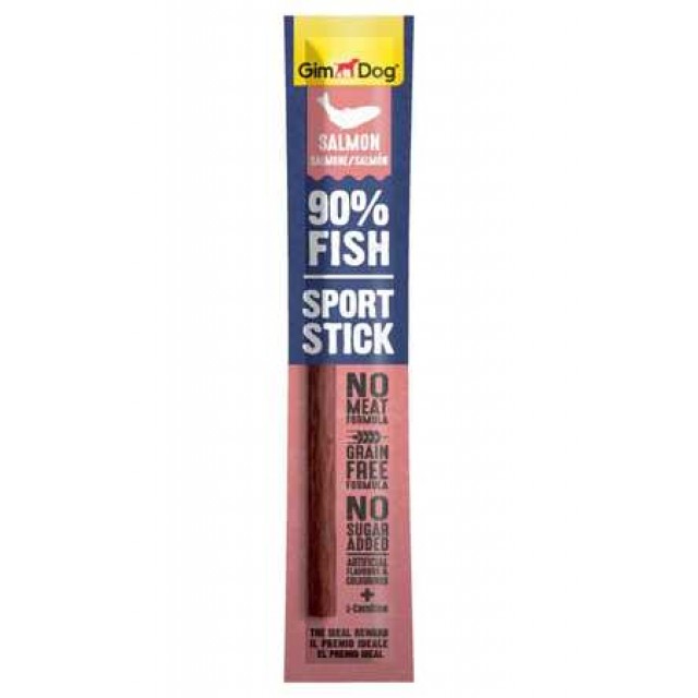 GimDog Sport Stick Somonlu Tahılsız Köpek Ödül Çubuğu 12gr