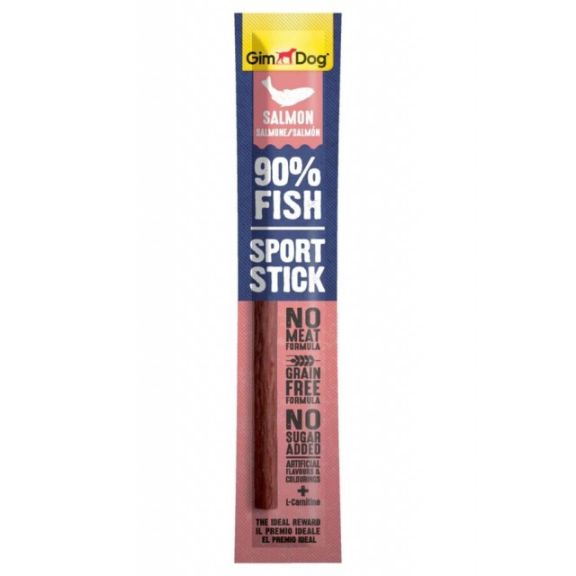 GimDog Sport Stick Somonlu Tahılsız Köpek Ödül Çubuğu 12gr
