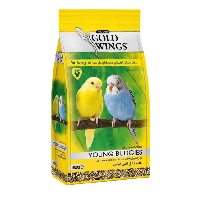 Gold Wings Yavru Muhabbet Kuşu Yemi 400 gr
