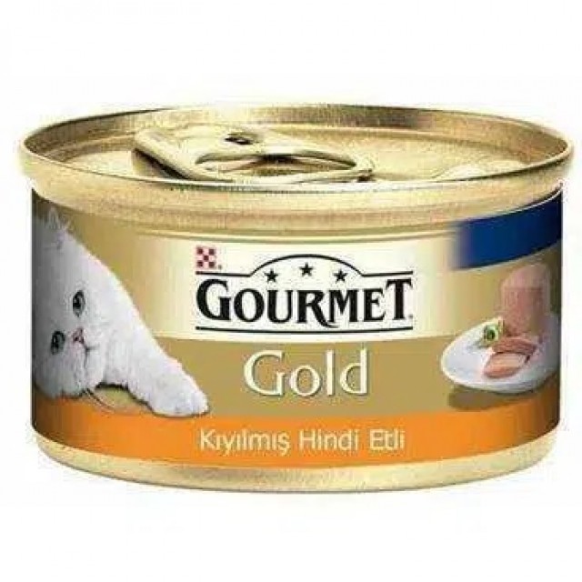 Gourmet Gold Kıyılmış Hindili 85 Gr