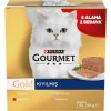 Gourmet Gold Kıyılmış Karışık Kedi Konserve Maması 8 Al & 6 Öde 680 Gr