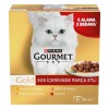 Gourmet Gold Parça Etli Karışık Çeşitli Kedi Konservesi 85gr (8 Adet)
