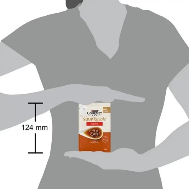 Gourmet Soup Royale Sığır Etli Kedi Çorbası 45 Gr