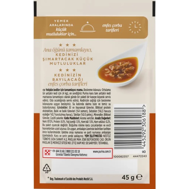 Gourmet Soup Royale Somonlu Kedi Çorbası 45 Gr