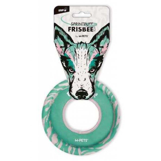 M-Pets Sprintpuff Frisbee Köpek Oyuncağı Pembe Yeşil