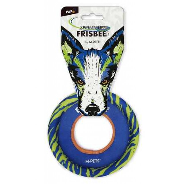 M-Pets Sprintpuff Frisbee Köpek Oyuncağı Mavi Yeşil