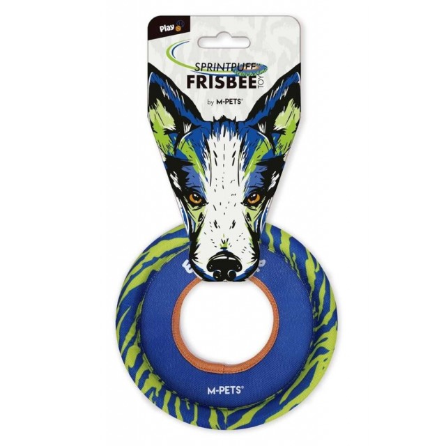 M-Pets Sprintpuff Frisbee Köpek Oyuncağı Mavi Yeşil
