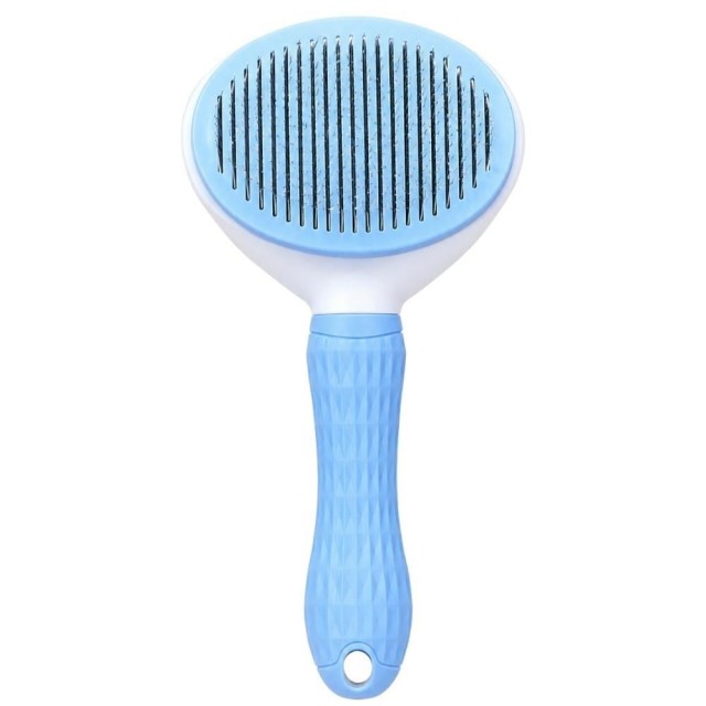 Hakdem Oval Basmalı Lüx Kedi ve Köpek Tarağı