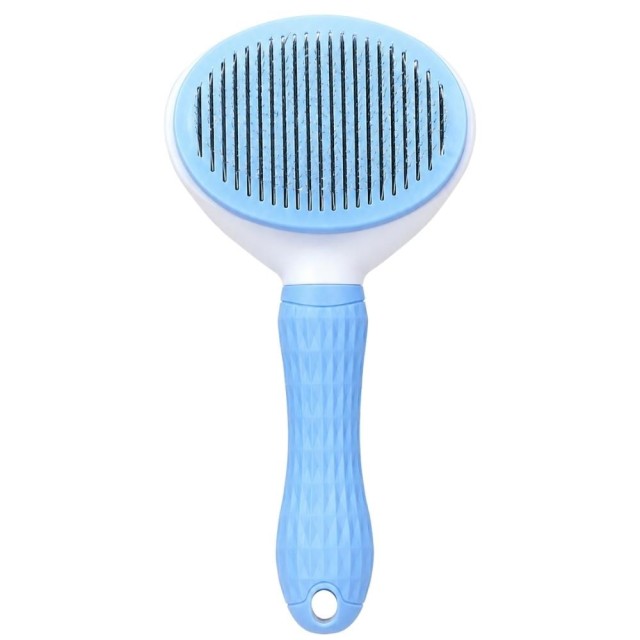 Hakdem Oval Basmalı Lüx Kedi ve Köpek Tarağı