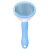 Hakdem Oval Basmalı Lüx Kedi ve Köpek Tarağı