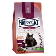 Happy Cat Atlantic Lachs Somonlu Kısırlaştırılmış Kedi Maması 10kg