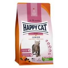 Happy Cat Junior Land Ente Ördekli Tahılsız Yavru Kedi Maması 4kg