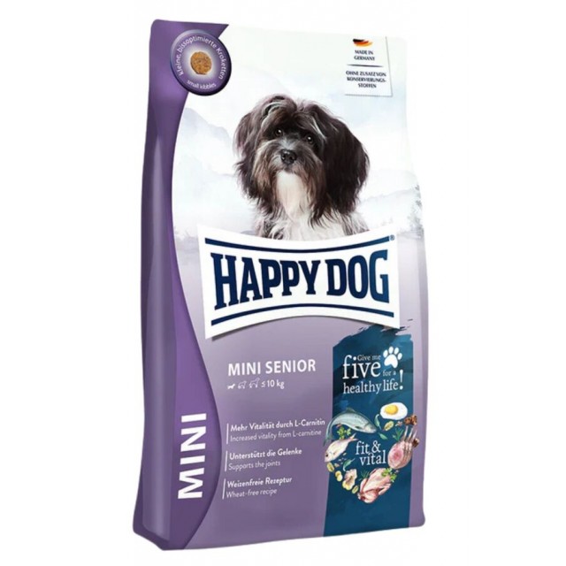 Happy Dog Fit Vital Kümes Hayvanlı Küçük Irk Yaşlı Köpek Maması 4kg