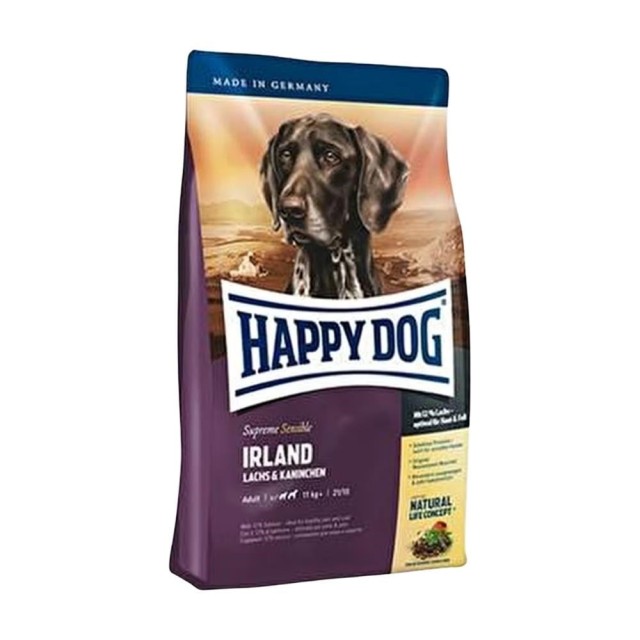 Happy Dog Irland Somon ve Tavşanlı Köpek Maması 12,5 kg