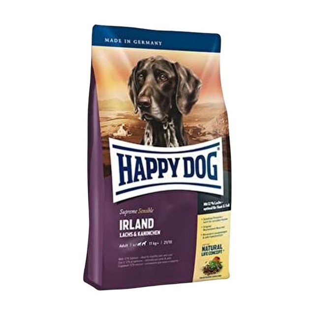 Happy Dog Irland Somon ve Tavşanlı Köpek Maması 12,5 kg