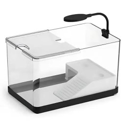 Haqos Turtle Simple 30 Ledli Plastik Kaplumbağa Bahçesi 30x19x18,5Cm
