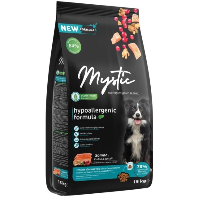 Mystic Kuzu Etli Yetişkin Köpek Maması 15 kg - Hediyeli Mystic Köpek Mamaları
