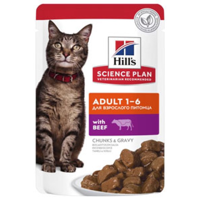 Hills Biftekli Yetişkin Kedi Konservesi 85gr