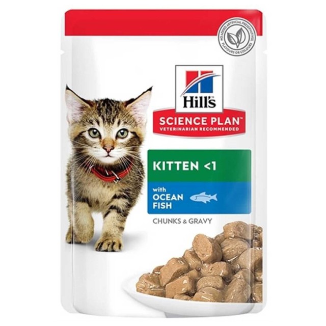 Hills Okyanus Balıklı Yavru Kedi Konservesi 85gr