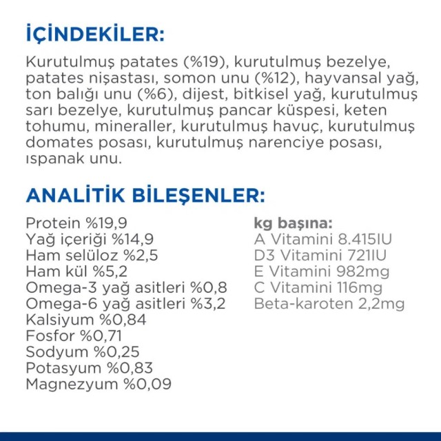 Hill's SCIENCE PLAN Hipoalerjenik Somonlu Küçük Irk Yetişkin Köpek Maması 6 Kg
