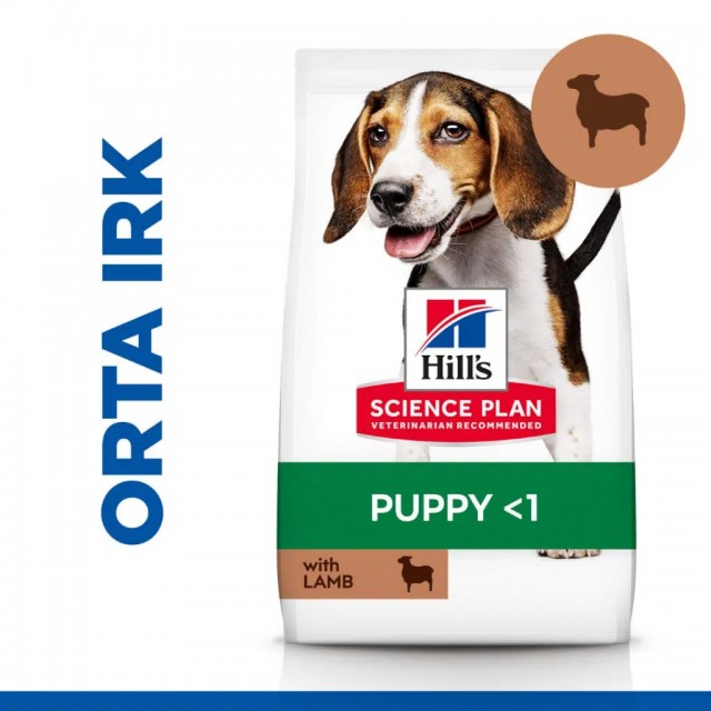 Hill's SCIENCE PLAN Kuzulu ve Pirinçli Orta Irk Yavru Köpek Maması 14 Kg