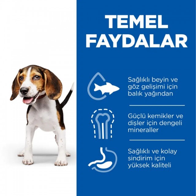 Hill's SCIENCE PLAN Kuzulu ve Pirinçli Orta Irk Yavru Köpek Maması 14 Kg