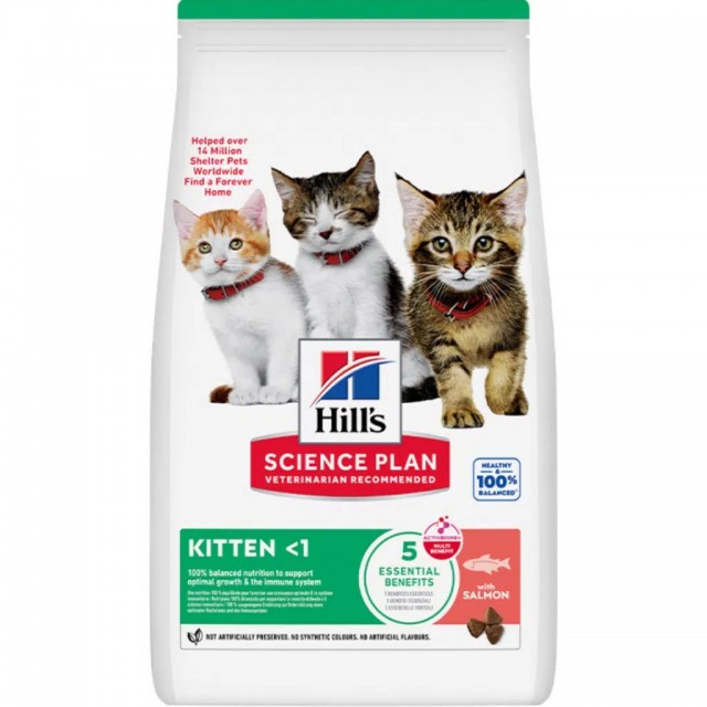 Hill's SCIENCE PLAN Somonlu Yavru Kedi Maması 1.5 Kg