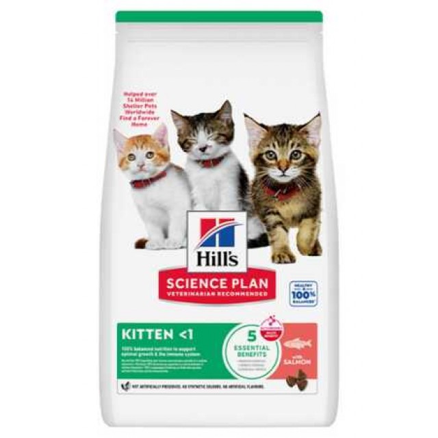 Hills Kitten Somonlu Yavru Kedi Maması 1.5kg