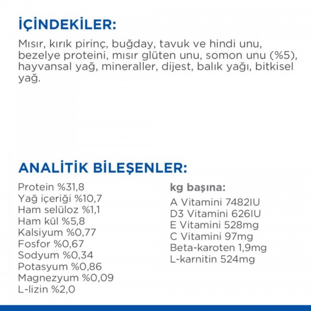 Hill's SCIENCE PLAN Sterilised Somonlu Kısırlaştırılmış Kedi Maması 3 Kg