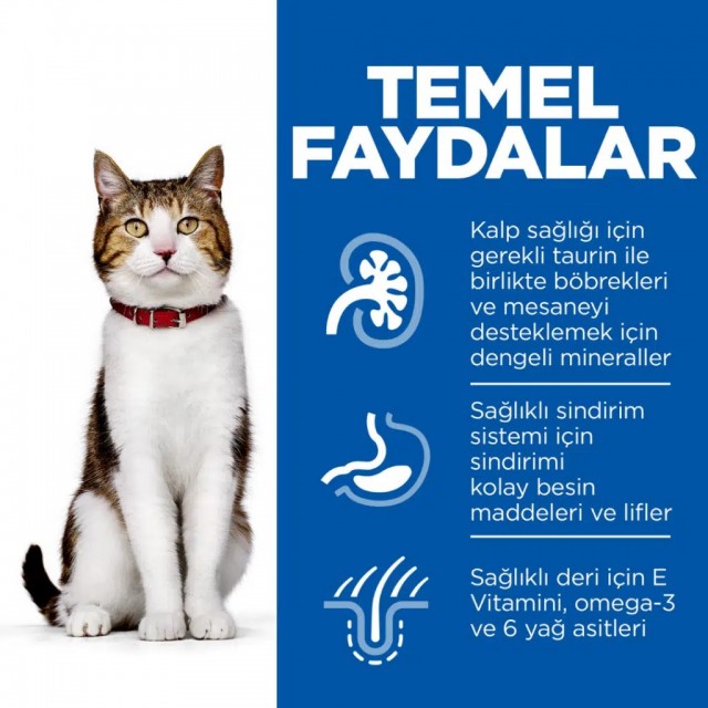 Hill's SCIENCE PLAN Tavuklu +7 Yaşlı Kedi Maması 1.5 Kg