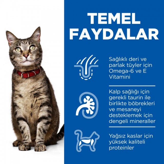 Hill's SCIENCE PLAN Yetişkin Kuzulu Kedi Maması 1.5 Kg