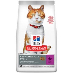 Hills Ördek Etli Kısırlaştırılmış Kedi Maması 1,5kg