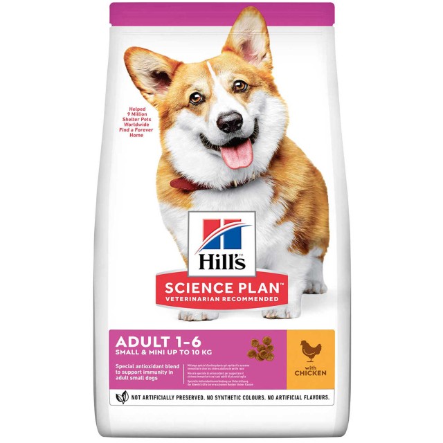 Hills Tavuklu Küçük Irk Yetişkin Köpek Maması 3kg