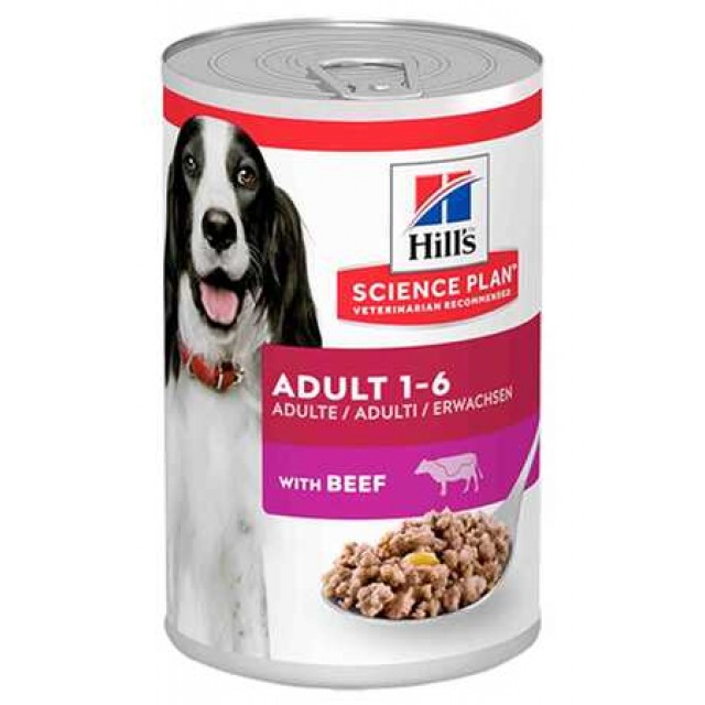 Hills Biftekli Yetişkin Köpek Konservesi 370gr