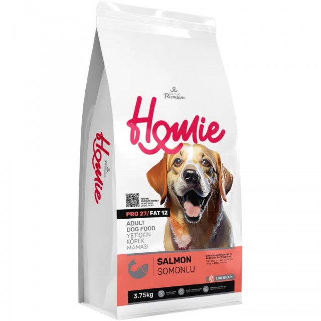 Homie Düşük Tahıllı Somonlu Yetişkin Köpek Maması 3.75 Kg