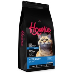 Homie Düşük Tahıllı Sterilised Light Tavuklu Kısırlaştırılmış Kedi Maması 3.75 Kg