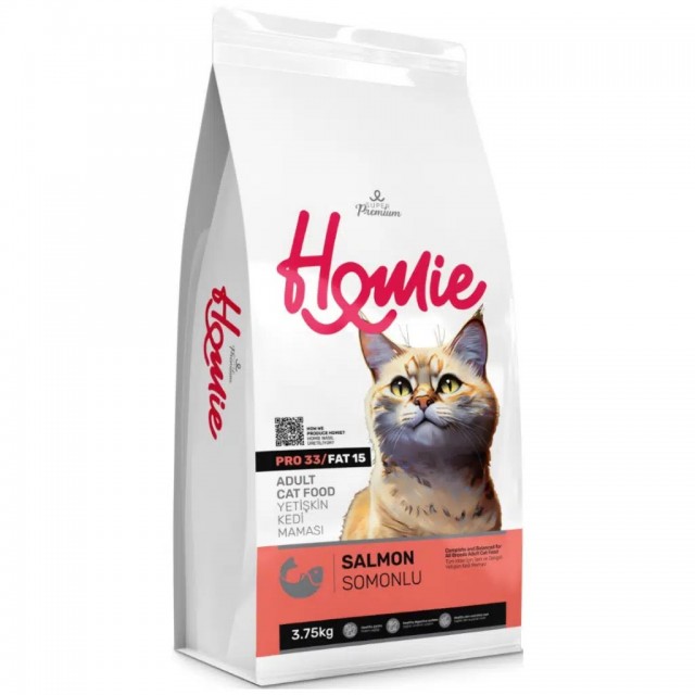 Homie Süper Premium Somonlu Yetişkin Kedi Maması 3.75 Kg