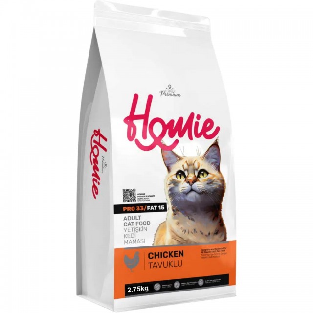 Homie Süper Premium Tavuklu Yetişkin Kedi Maması 2.75 Kg
