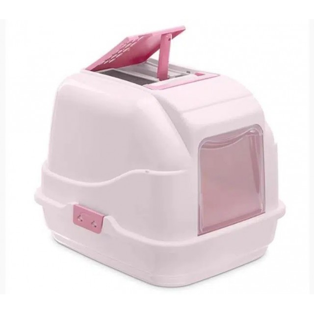 İmac Easycat 2nd Life Kapalı Kedi Tuvaleti Pembe 50*40*40CM