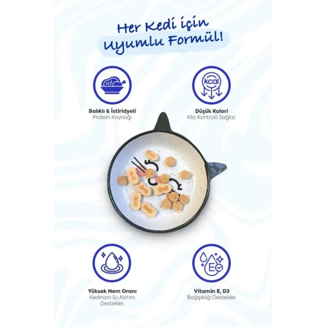 inaba Juicy Bites Balıklı ve İstiridyeli Kedi Ödülü 3x11.3 Gr