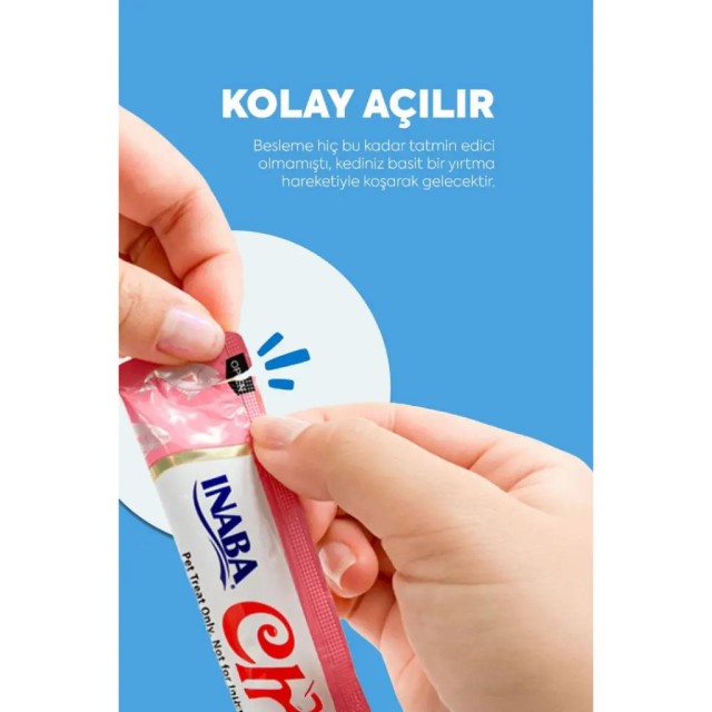 inaba Juicy Bites Balıklı ve İstiridyeli Kedi Ödülü 3x11.3 Gr