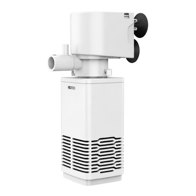 Jingye Akvaryum Köşeli İç Filtre Siyah/Beyaz 650L/H 15W